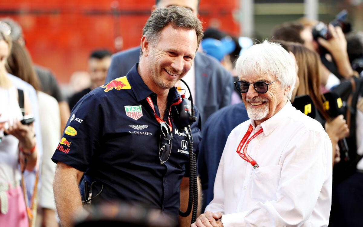 Christian Horner a Bernie Ecclestone