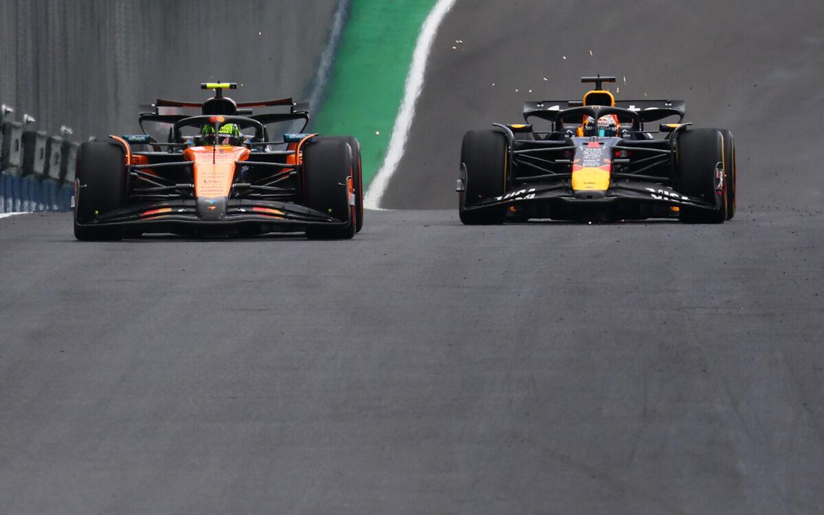 Lando Norris s DRS a Max Verstappen